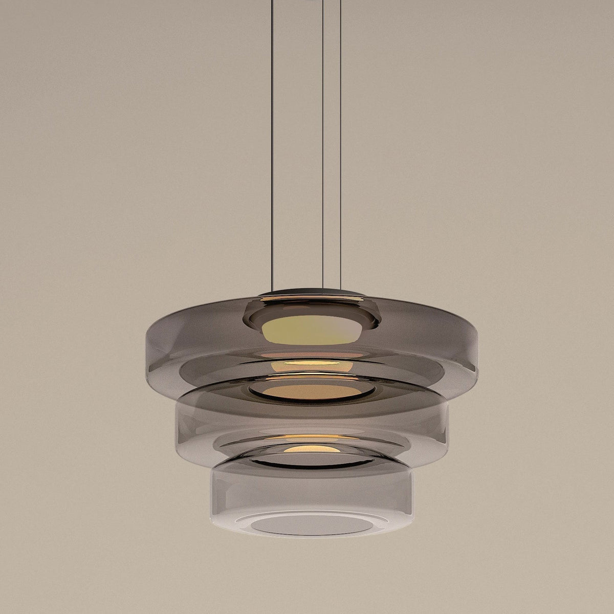 Bauhaus Glass Pendant Light