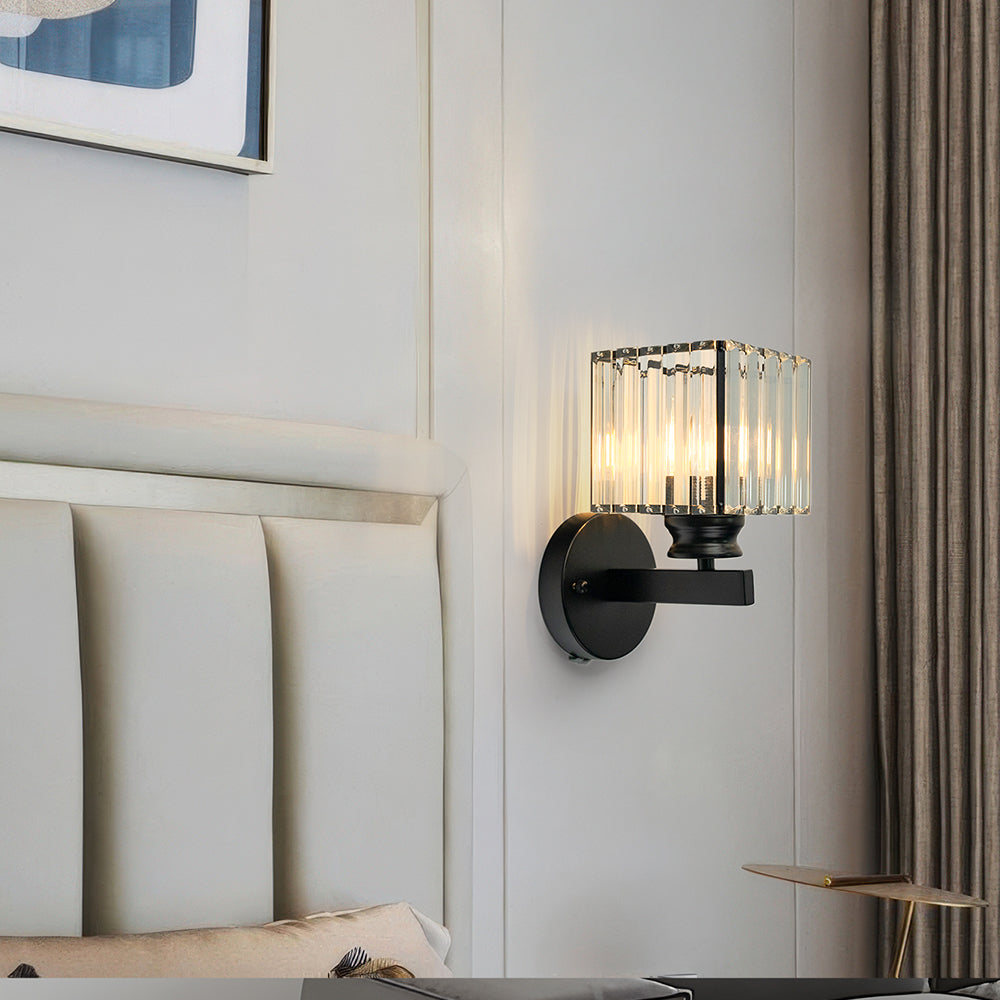 Crystal Glass Wall Light
