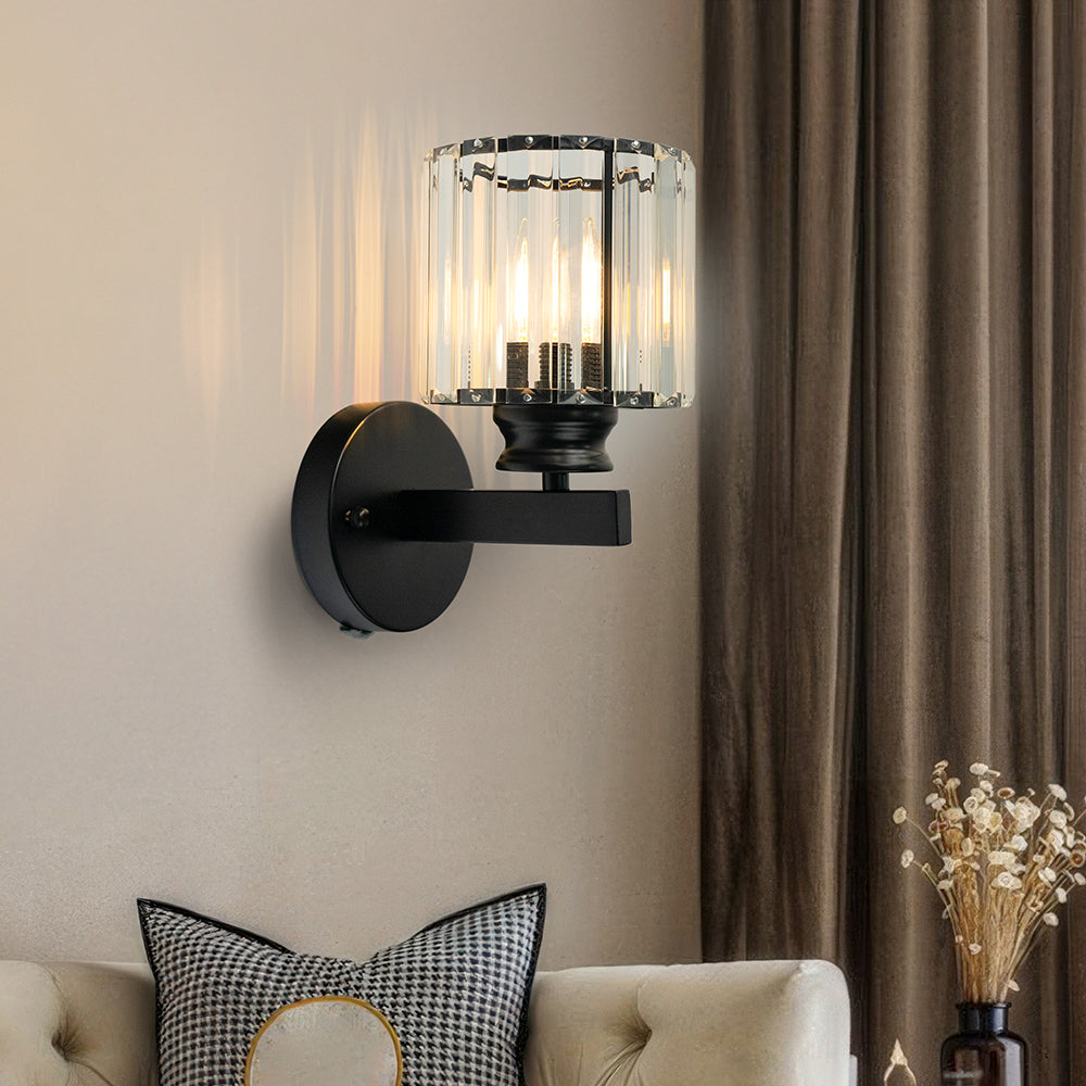Crystal Glass Wall Light