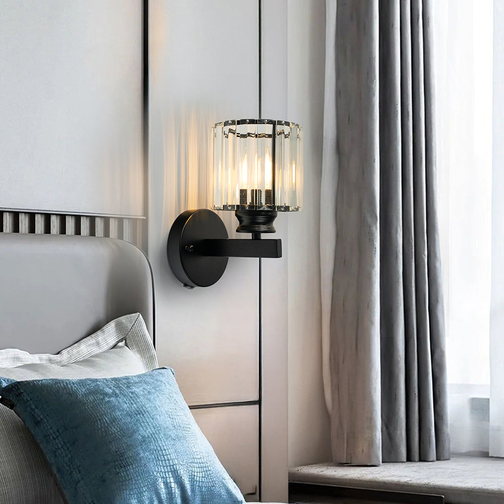 Crystal Glass Wall Light