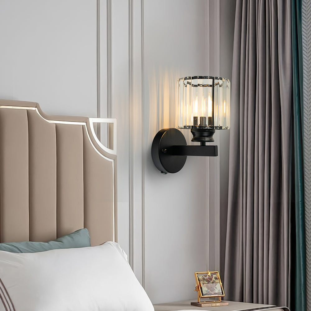 Crystal Glass Wall Light