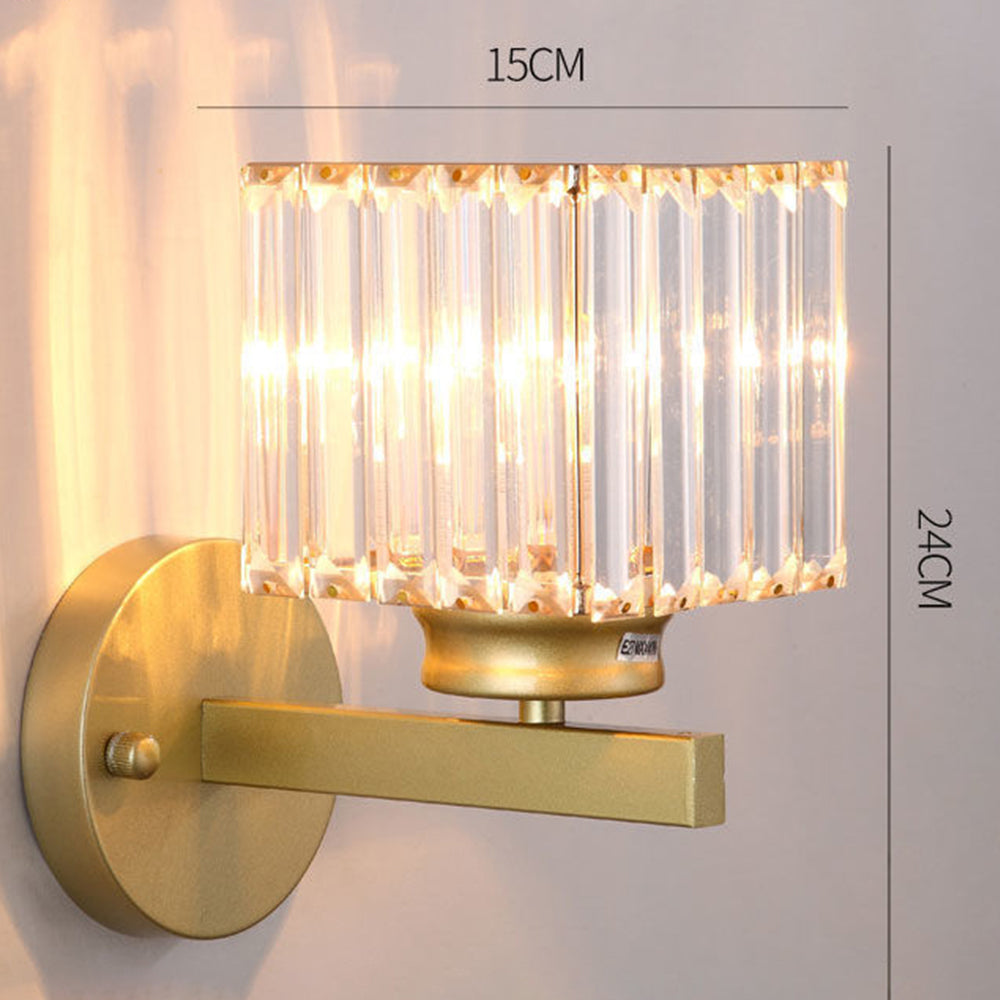 Crystal Glass Wall Light