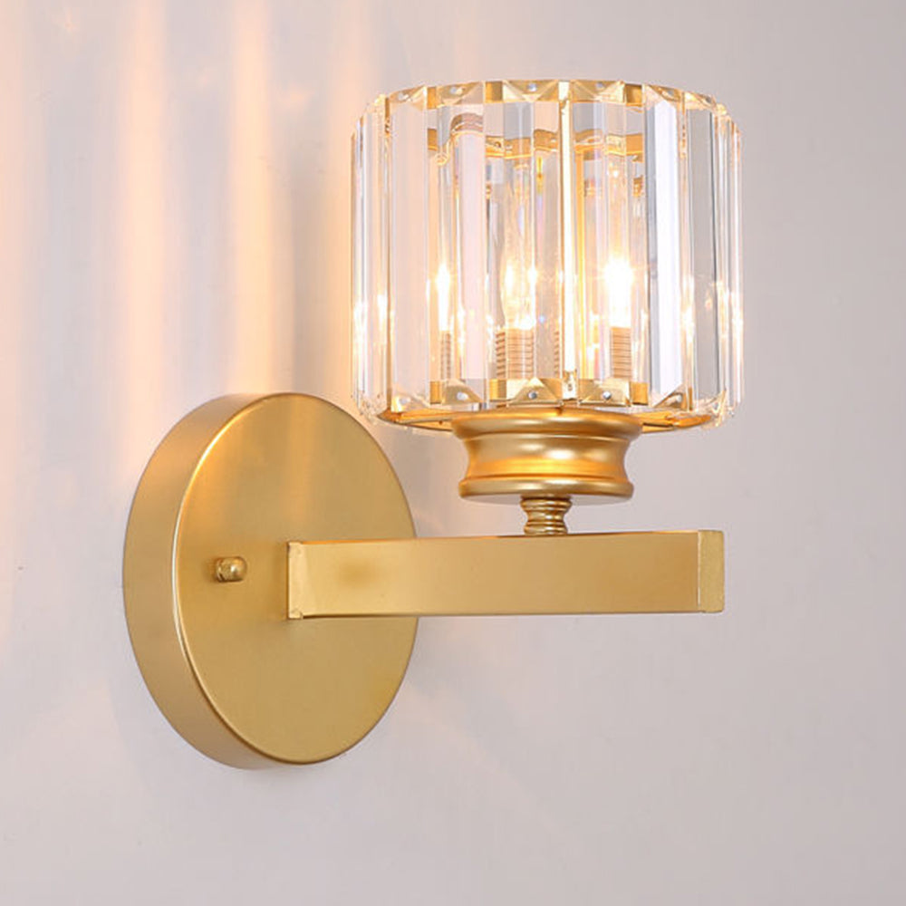 Crystal Glass Wall Light