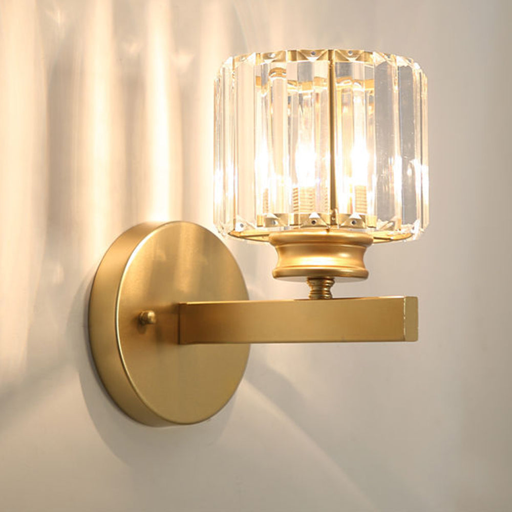 Crystal Glass Wall Light