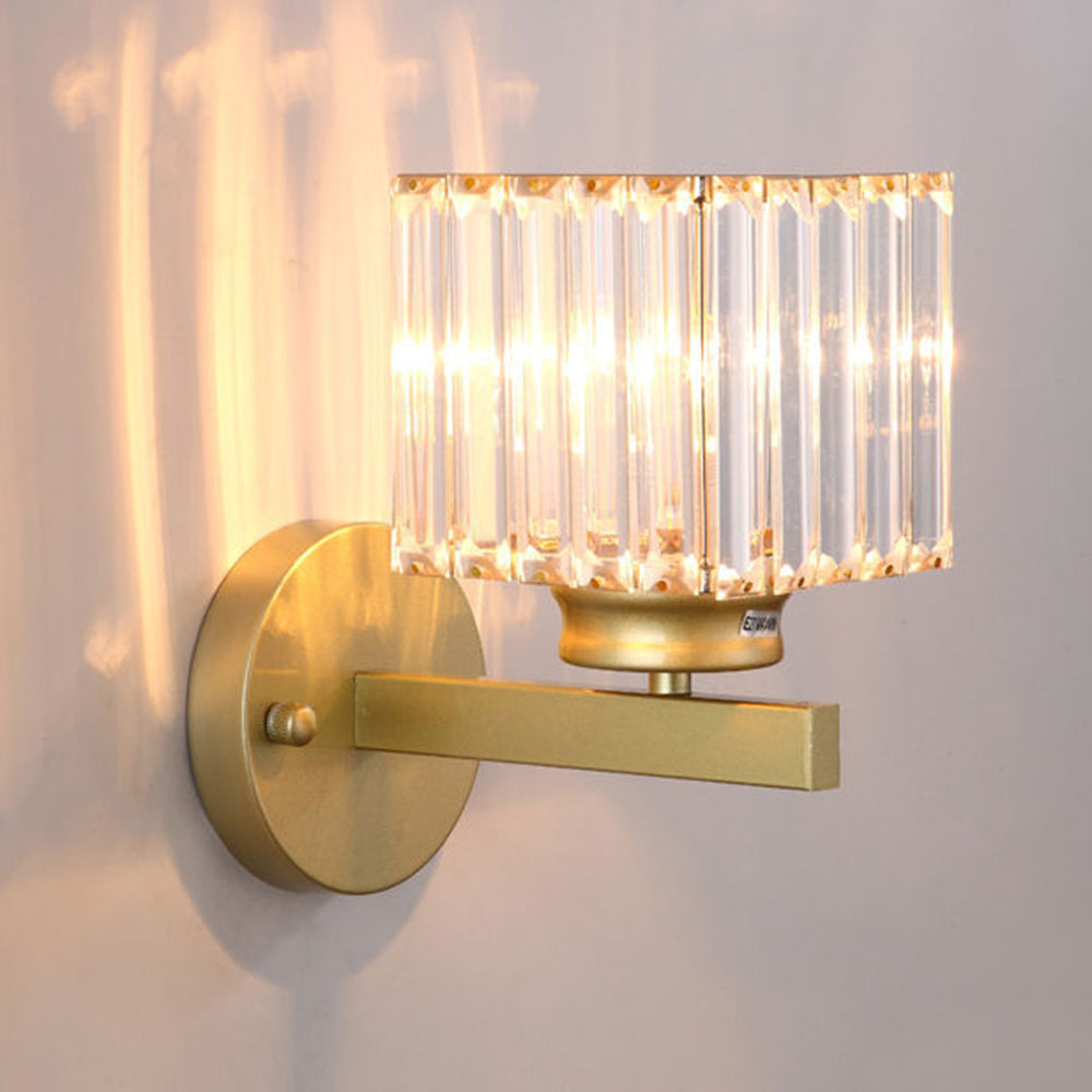 Crystal Glass Wall Light