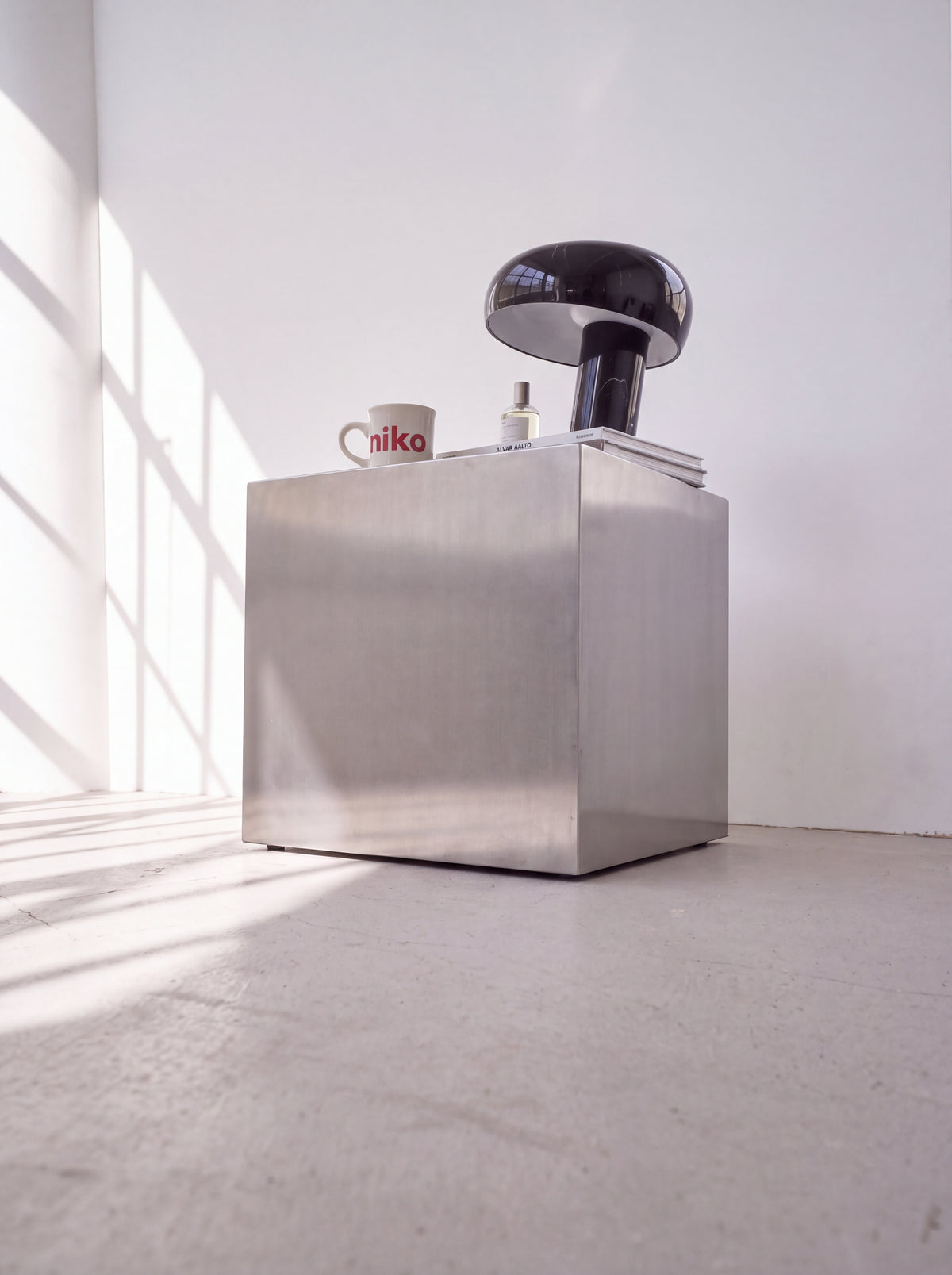Blok Steel Side Table