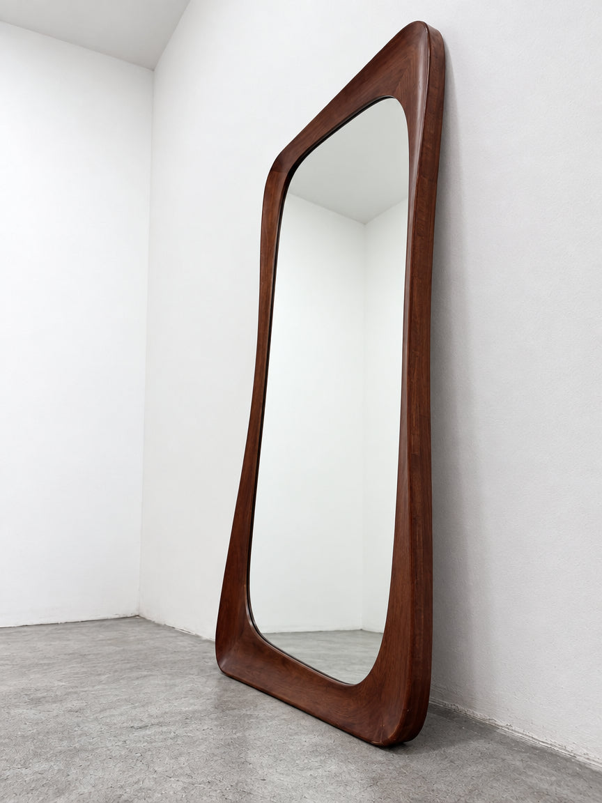 Milo Walnut Floor Mirror