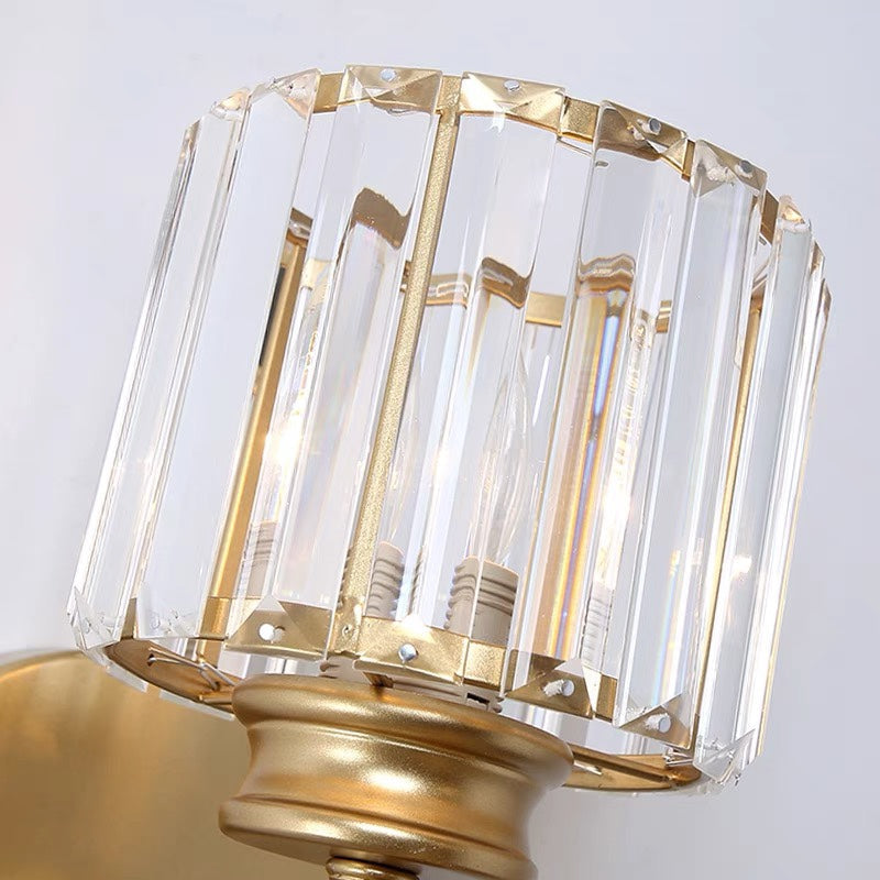 Crystal Glass Wall Light