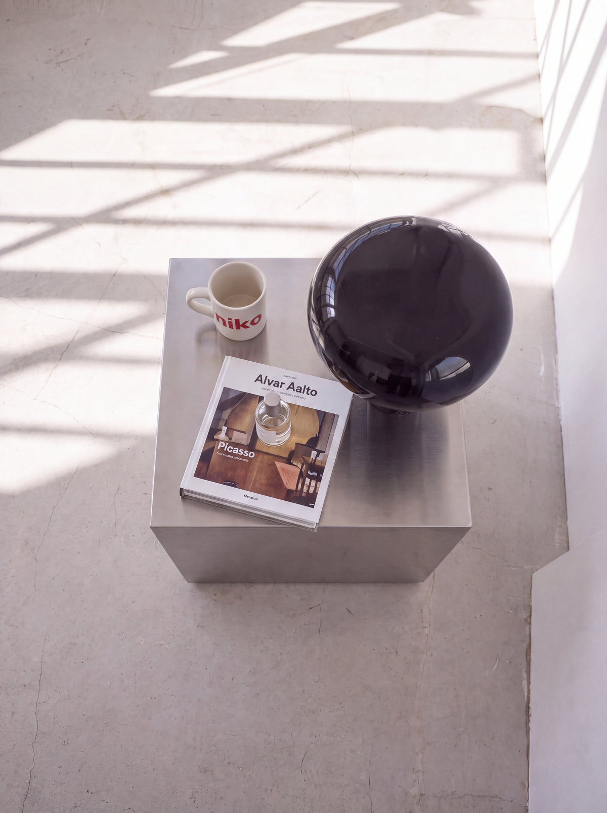 Blok Steel Side Table