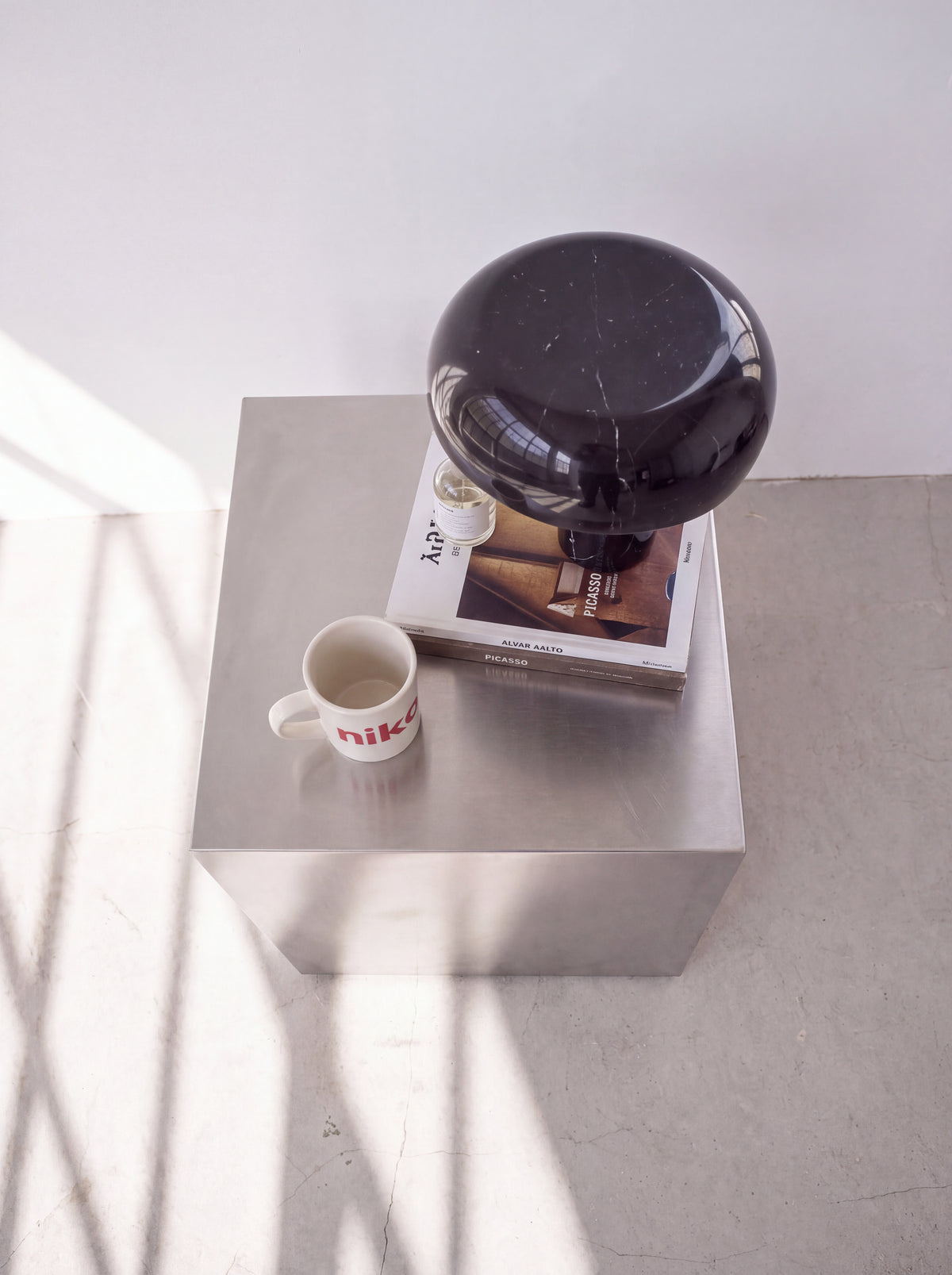 Blok Steel Side Table
