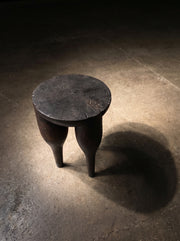 Retro Round Accent Stool