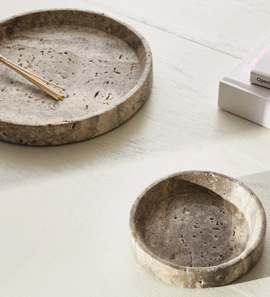 Pietra Grey Travertine Tray