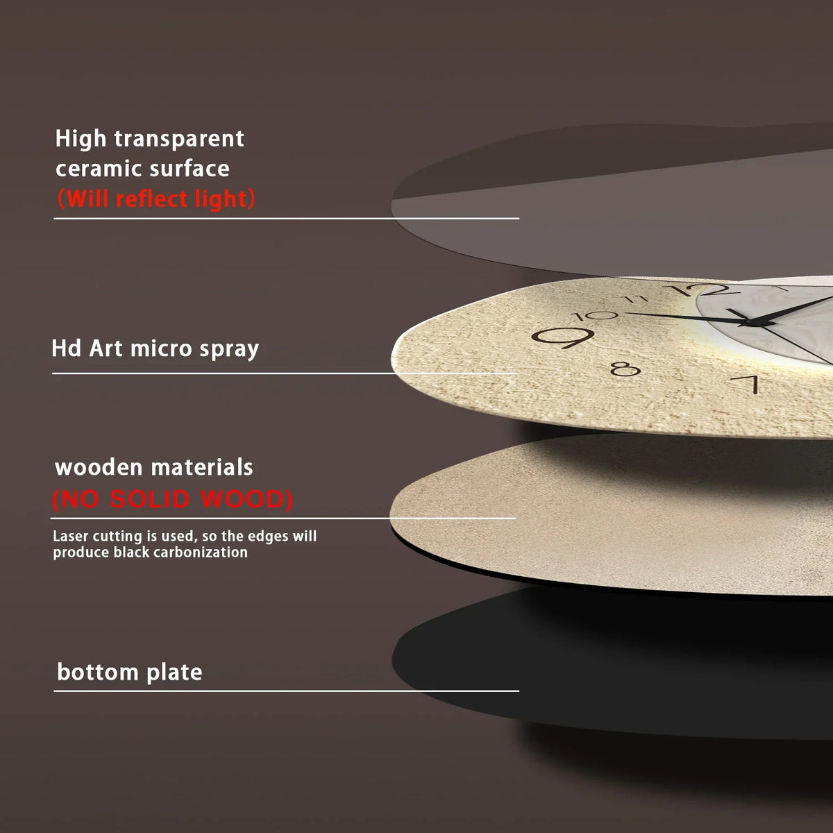 TempoStone Wall Clock