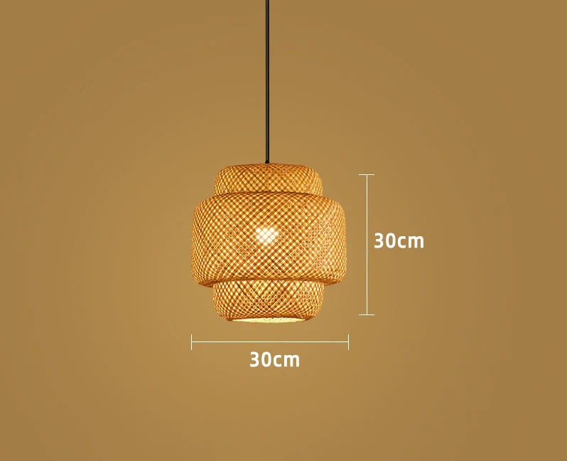 Natural Bamboo Pendant Lamp