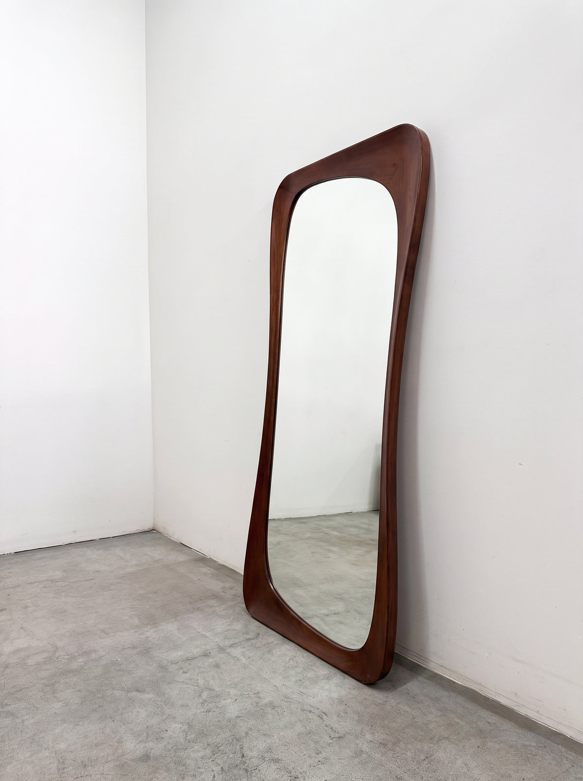 Milo Walnut Floor Mirror