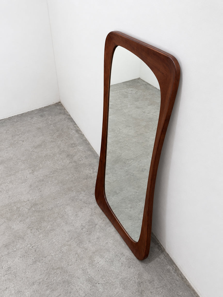 Milo Walnut Floor Mirror