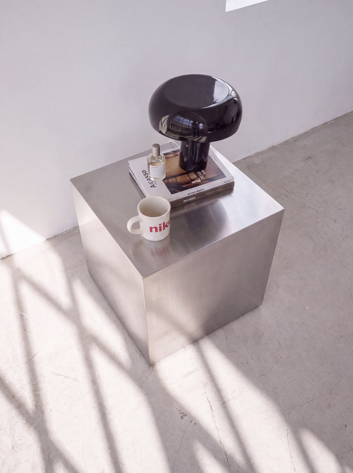 Blok Steel Side Table