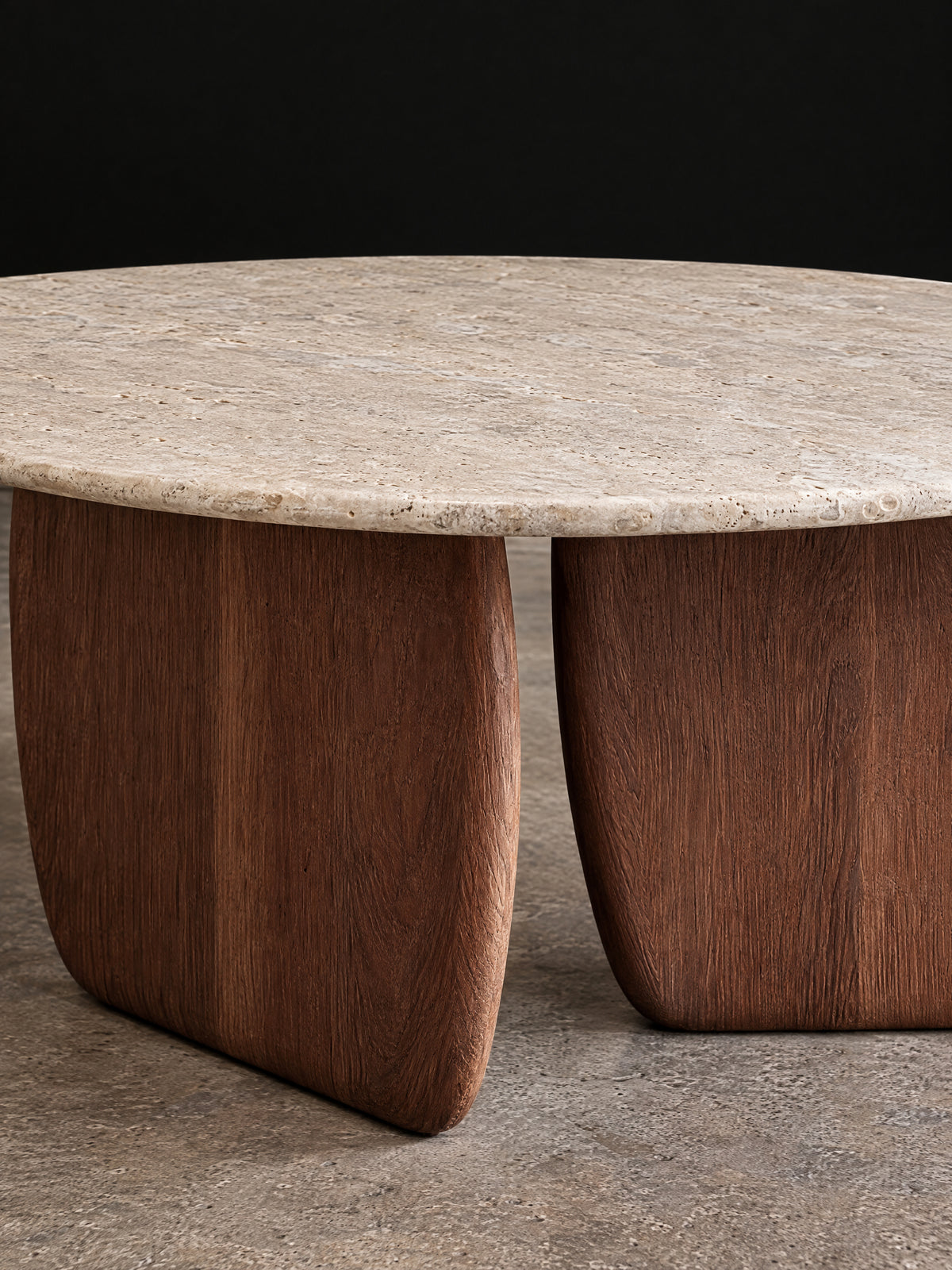 Ora Travertine Coffee Table