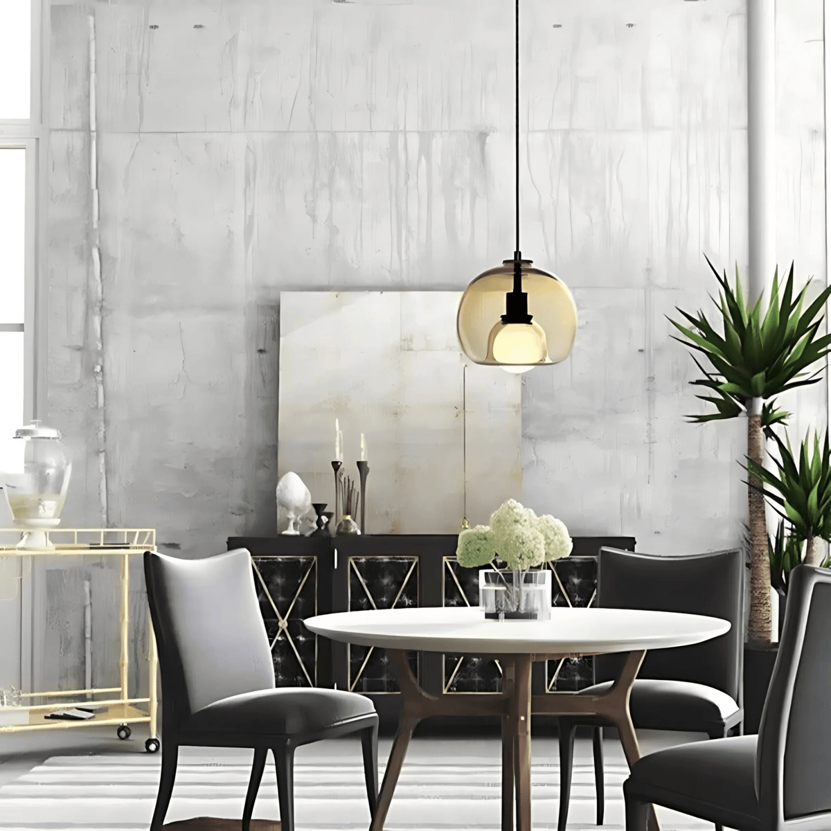 Clyde Glass Pendant Light