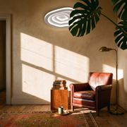Ripple LED Ceiling Lamp in a lived-in interior