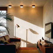 Nordic Surface Mounted LED Downlight in a lived-in interior