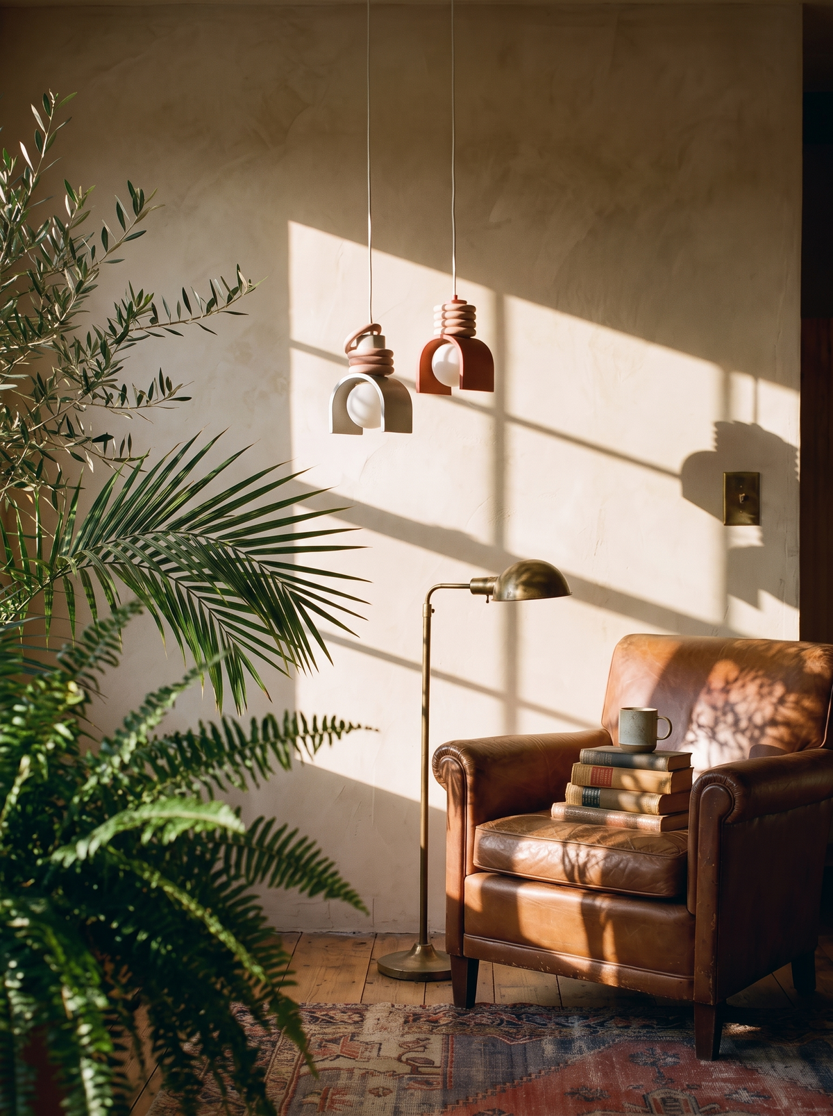 Wabi-Sabi Pendant Light irregular sculptural form