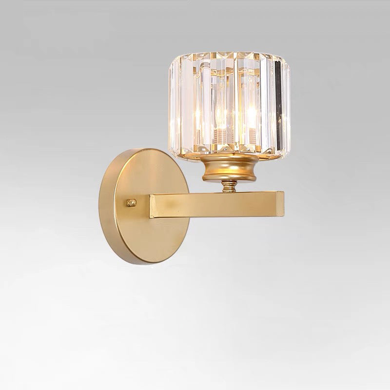 Crystal Glass Wall Light